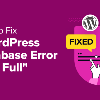 Cómo solucionar el error «Disco lleno de error de base de datos de WordPress»