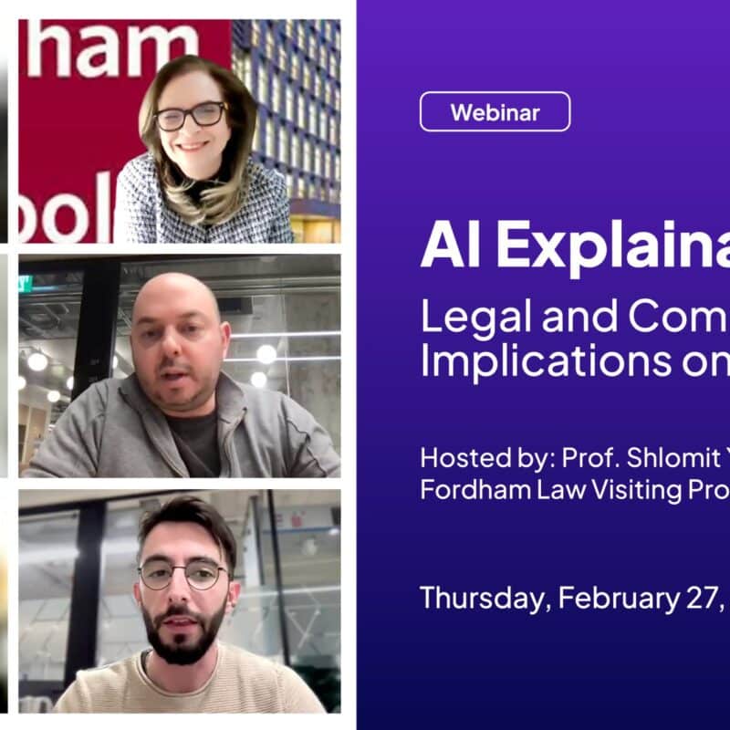 📷 AI Explicabilidad y su impacto inmediato en la tecnología legal: información de la discusión de expertos 4 📷 AI Explicabilidad y su impacto inmediato en la tecnologia legal