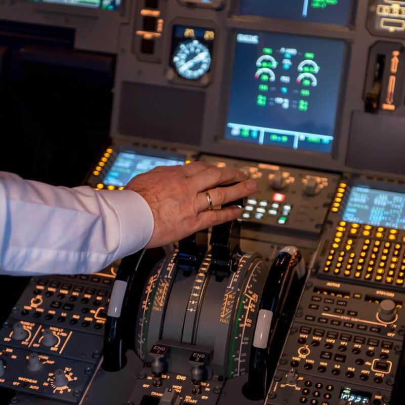 📷 ServiceNow despliega agentes de IA para aumentar los flujos de trabajo empresariales 6 Person in a plane cockpit accelerating, illustrating ServiceNow launching its Yokohama platform which introduces AI agents across various sectors to boost workflows and maximise end-to-end business impact.