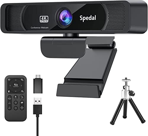 📷 Spedal HD 4K Webcam con Micrófono y Trípode, Cámara Web Gran Angular de 120 27 📷 Spedal HD 4K Webcam con Microfono y Tripode Camara Web